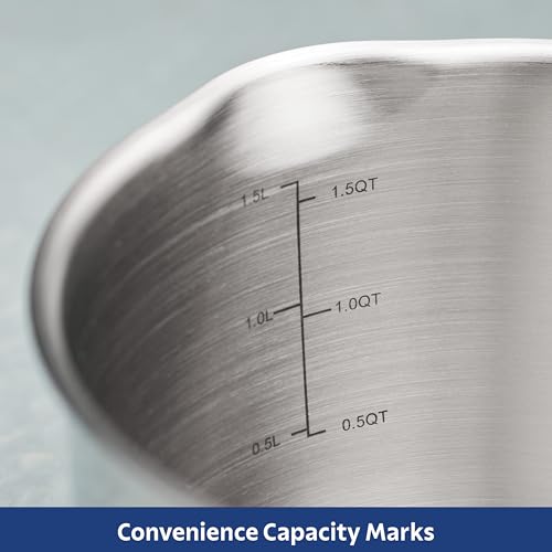 Tempo Tri Ply Base Stainless Steel 2 (Sauce Pan / 2 Quarts)