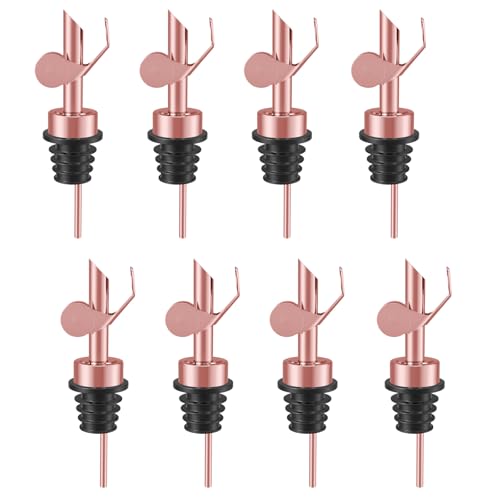 Olive Oil Dispenser Spout (8 Pack / Rose Golden)