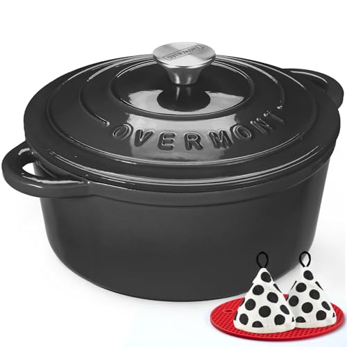 Enameled Cast Iron Dutch Oven (4.5 Quart / Graphite Gray)