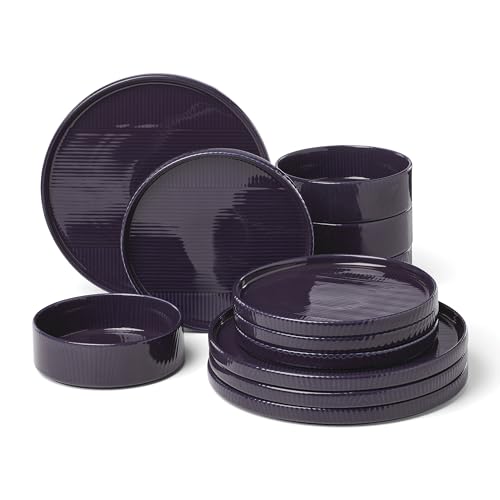 897798 Modulus 12 (Nightshade / 12 Piece Dinnerware Set)