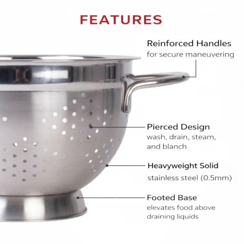 Pierced Colander (2-Quart, Pierced / Stainless Steel)