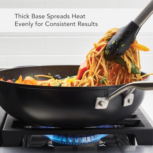 Hard Anodized Nonstick Stir Fry Pan (Wok (12.25"))