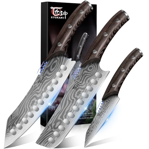 Kitchen Knife Set (4 inch, 7.2 inch, 8.2 inch Set)