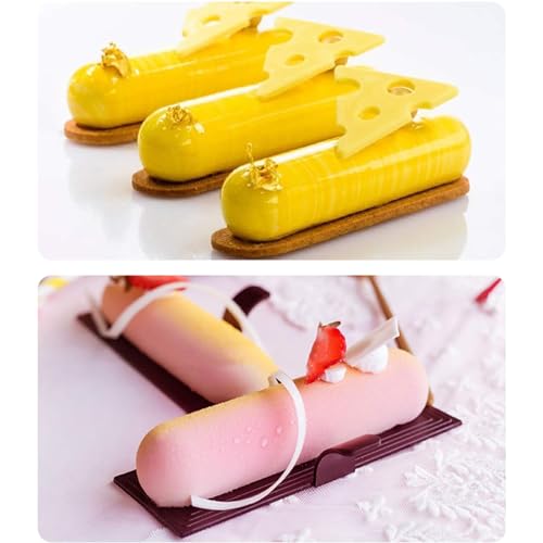 Oval Rectangle Silicone Mousse Cake Mold