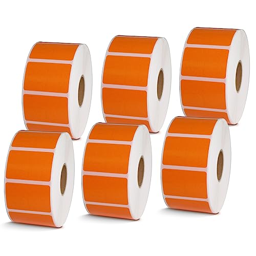 1.5" x 1" 38 mm x 25 mm (1.5 in x 1 in / Orange)