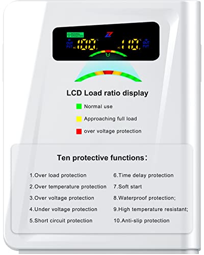 Voltage Converter 220 to 110 Step Down Transformer 500W Adapter (Step Down / 500W)
