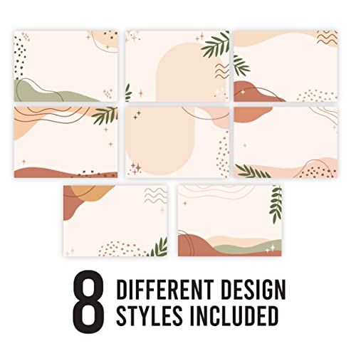Self Adhesive Name Tags Sticker (Boho Neutral)