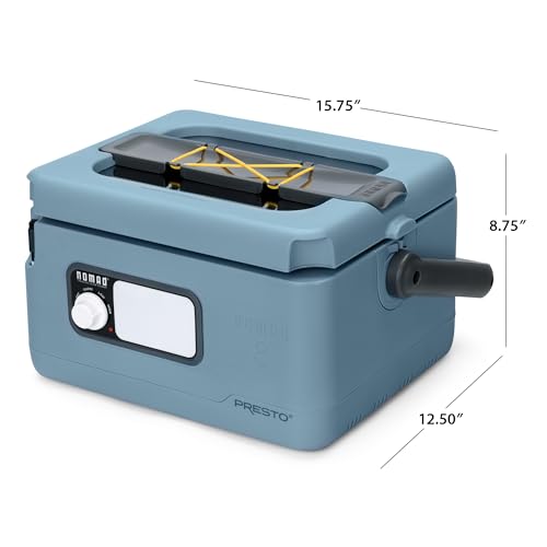 06017 8 Quart Nomad Traveling Slow Cooker (BLUE)