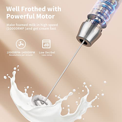 LunaFro Rechargeable Milk Frother