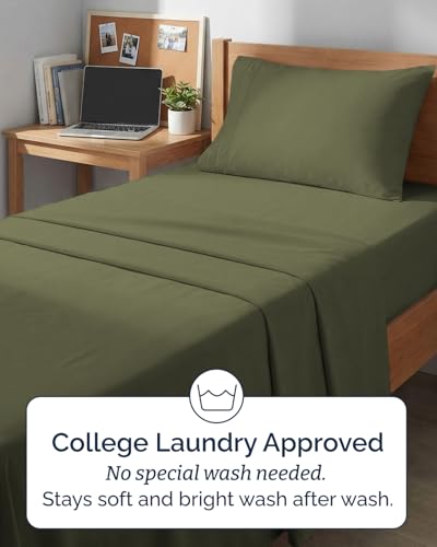 Twin XL 3 Piece Sheet Set (15 - Sage Green / Twin XL)