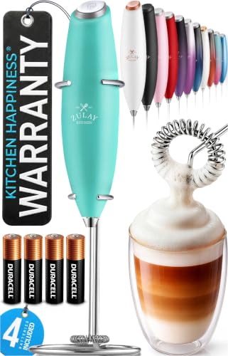 Powerful Milk Frother Wand With Duracell Batteries