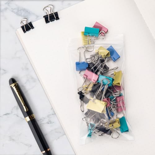 200Pcs 3x5 inch Plastic Zip Bags (200 Count)