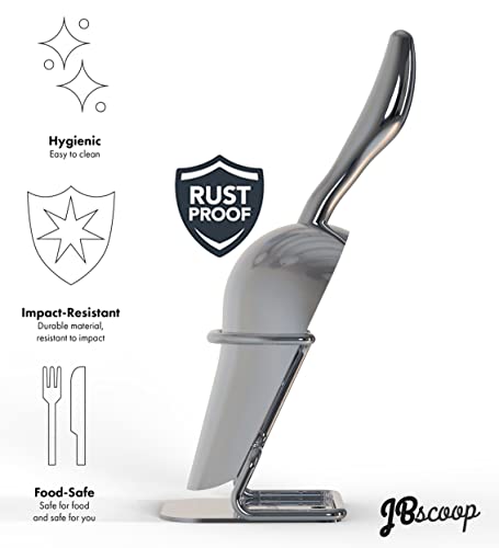Stainless Steel Ice Scoop 8 OZ