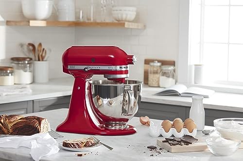 Artisan, 5-Qt Tilt Head Stand Mixer, KSM150PS, Empire Red (Empire Red)