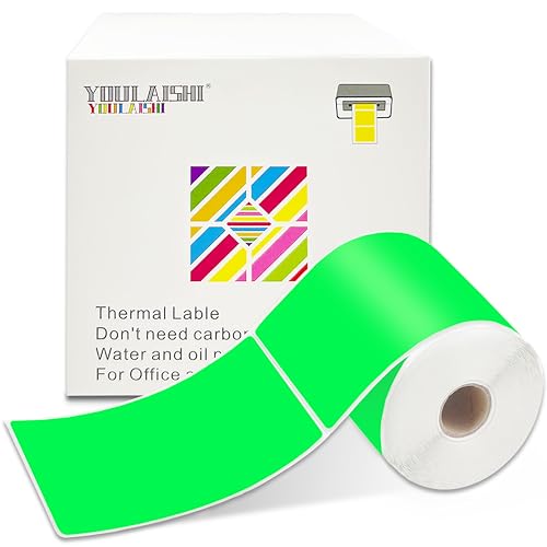 3 X 5 Inch Printable Waterproof Rectangle Color Coding Labels