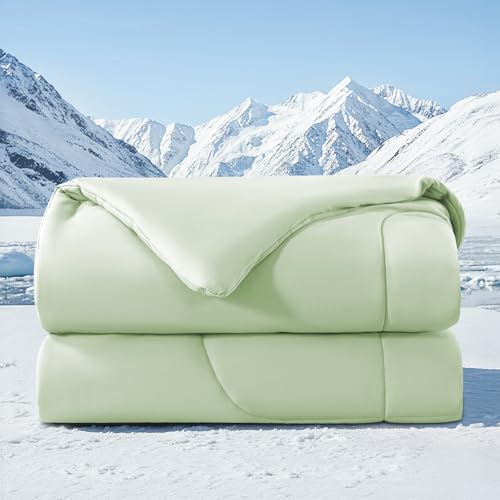 Cooling Comforter Queen Size (Cool Green / Cooling Queen（90*90）)