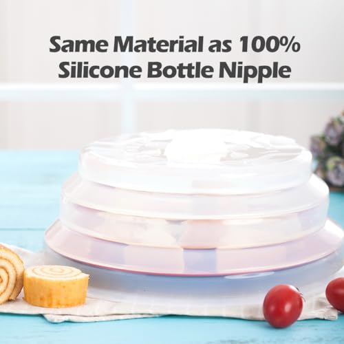 Microwave Splatter Cover (Clear White)