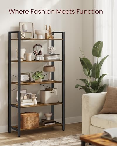 5 Tier Bookshelf