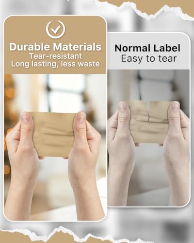 4x3 Inch Thermal Labels (4"x3" / Brown)