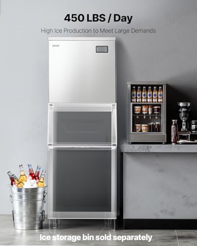 Commercial Ice Maker Machine (22.2 x 22 x 21.9 in)