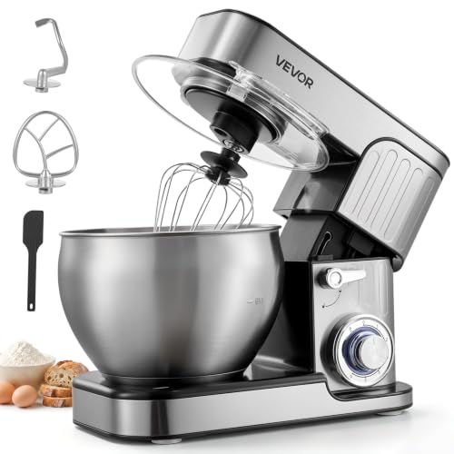 7.4 Qt Tilt Head Stand Mixer 500W Electric Dough Mixer (7.4 QT)