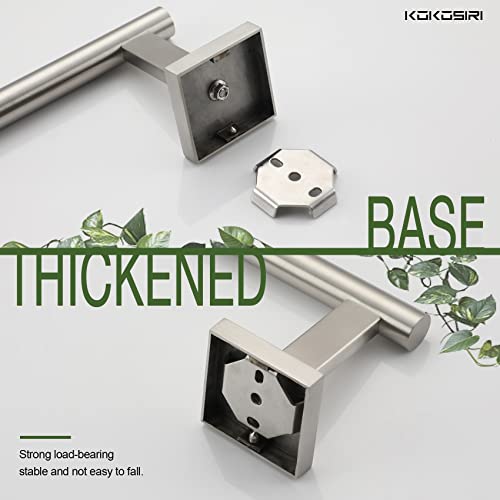 Toilet Paper Holder Tissue Paper Dispenser for Bathroom Toilet Roll Holder Brushed Nickel Stainless Steel B2005BR