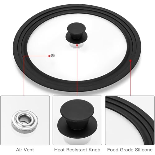 Universal Pan Lid (Fit 10-11-12 Inch)