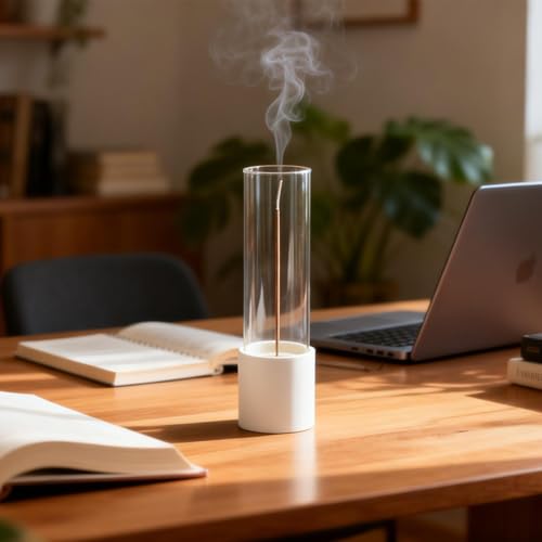Incense Holder (Ceramic Cup White)
