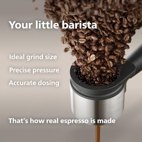 Baristina Espresso Machine & Milk Frother Bundle (Espresso Machine + Milk Frother / Black)