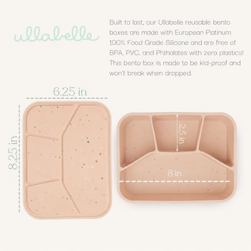 Leak Proof Square Bento Box Food (Pink)