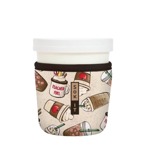 IceCreamSok Insulated Neoprene Cover (Teacher's Favorite / Fits Tapered Pints)