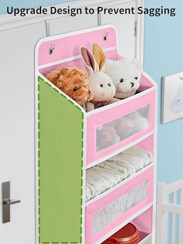 Over the Door Organizer for Bedroom (Pink / 1 Pack (Standard))