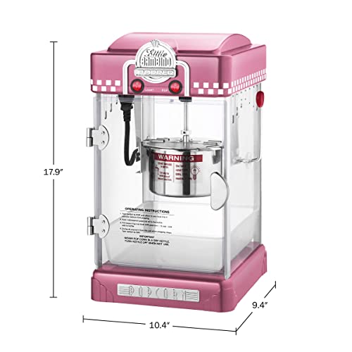 Popcorn Little Bambino 2.5oz Popcorn Machine (Pink)