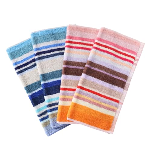 Dish Cloths for Washing Dishes (Wide Stirpe / 12x12 inch)
