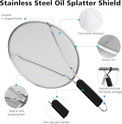 Splatter Screen for Cooking (3 Count)