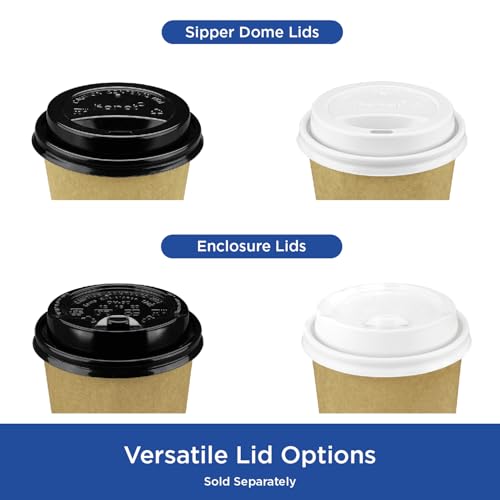 8 oz Coffee Cups (8 OZ / Kraft)
