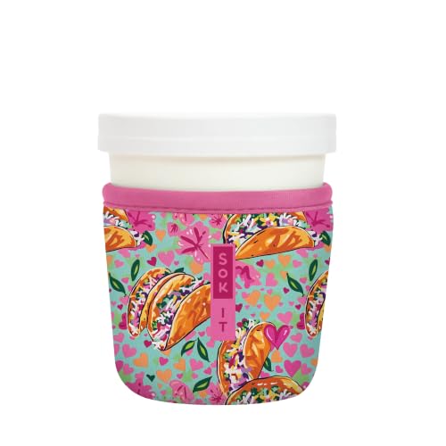 IceCreamSok Insulated Neoprene Cover (Taco 'Bout / Fits Tapered Pints)