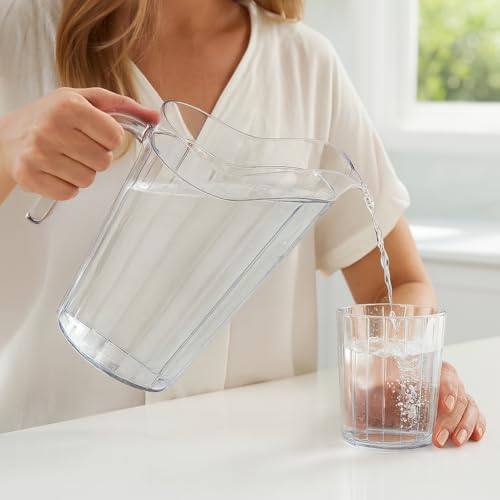 24 Pack 75 oz Polycarbonate Pitchers (Large)