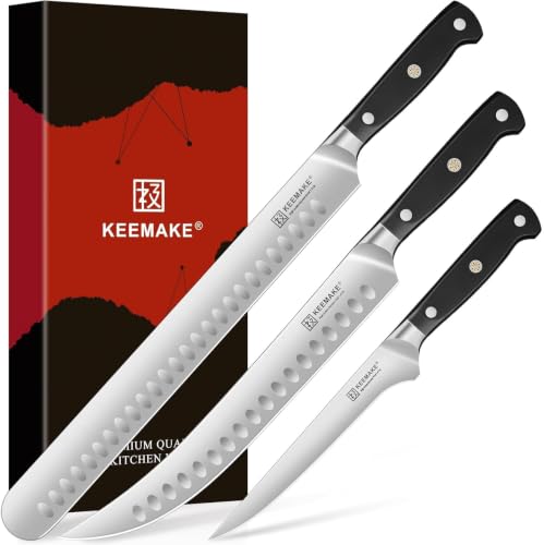 Brisket Carving Knife Set (3 Pcs)