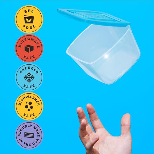 Premium Attached Food Storage Containers (17 Pack)