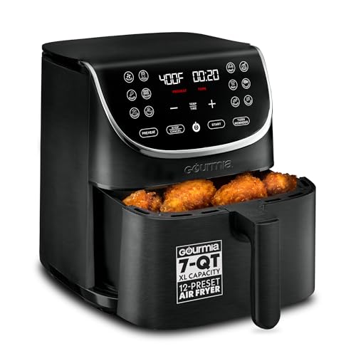 Air Fryer 7 Qt Basket Capacity (7 Qt Black)