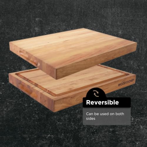 16" Classic Cherry Reversible Cutting Board with Juice Groove (16"L x 12"W)