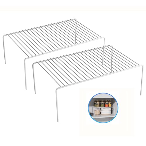 2Pack Cabinet Storage Shelf Rack (2 Count)