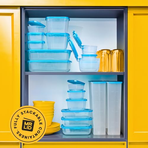 Premium Attached Food Storage Containers (10 Pack)