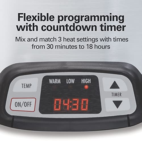 Set & Forget 8 Quart Programmable Slow Cooker
