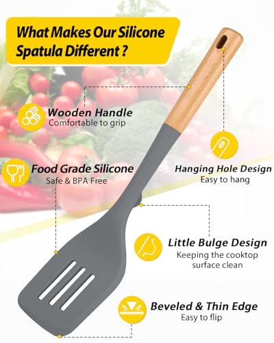 Silicone Spatula (Gray)