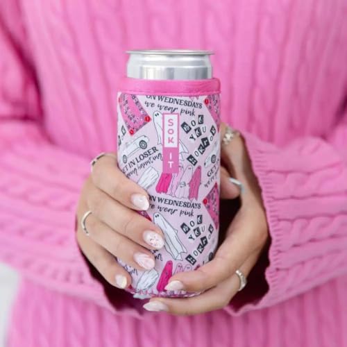 CanSok Sleeve for Beer & Soda Insulated Neoprene Cover (She Doesn't Even Ghost Here / 12oz Can Sleeve)
