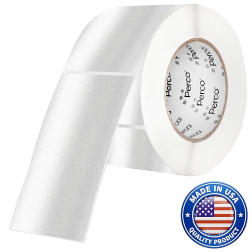 Metallic Silver 3x5 Inch Perforated Sticker Labels (Mini Roll / Metallic Silver)