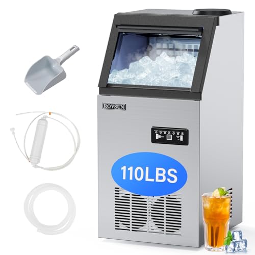Stainless Steel Commercial Ice Maker Machine