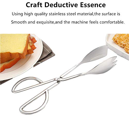 2 PACK Salad Tongs for Serving Buffet Party Catering with Stainless Steel Cooking Kitchen Tongs 10.3"